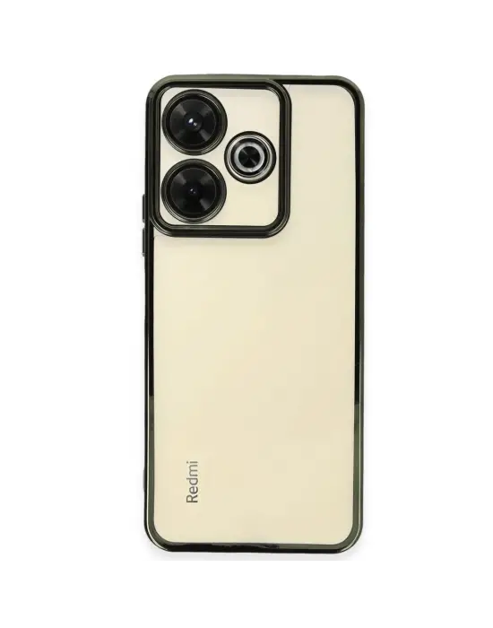 Xiaomi Redmi 13 4g Kılıf Razer Lensli Silikon - Yeşil