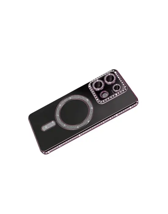 Xiaomi Redmi 13c Joke Simli Magneticsafe Kılıf - Pembe