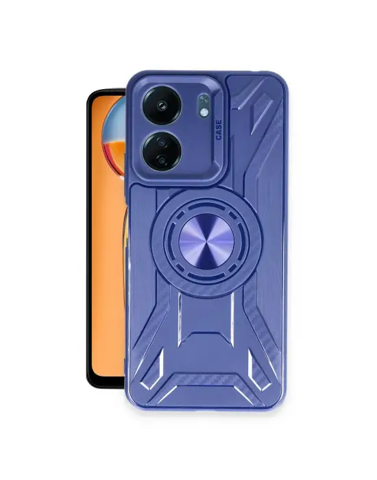 Xiaomi Redmi 13c Kılıf Lincoln Silikon - Lacivert