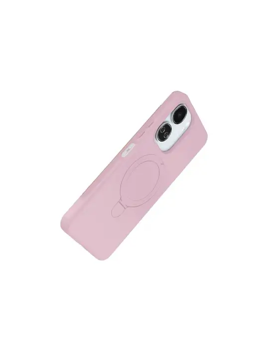 Xiaomi Redmi 13c Regal Magsafe Standlı Kapak - Açık Pembe
