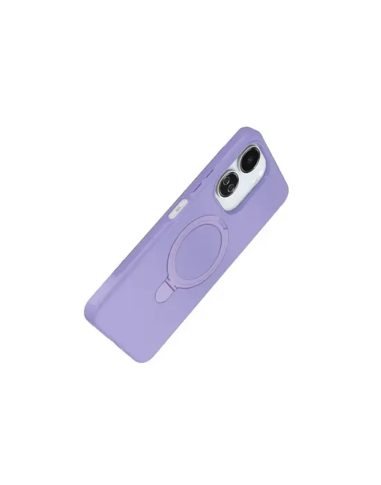Xiaomi Redmi 13c Regal Magsafe Standlı Kapak - Lila