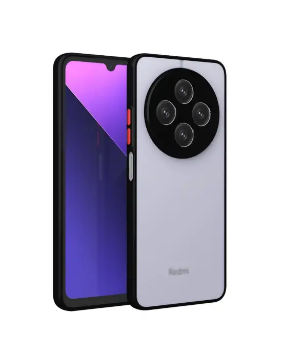 Xiaomi Redmi 14c Kılıf Montreal Silikon Kapak - Siyah