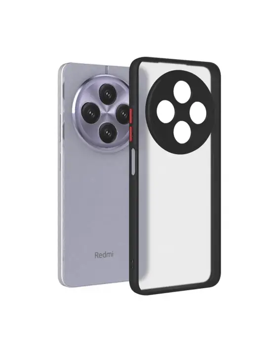 Xiaomi Redmi 14c Kılıf Montreal Silikon Kapak - Siyah