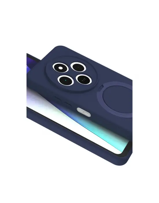 Xiaomi Redmi 14c Regal Magsafe Standlı Kapak - Lacivert