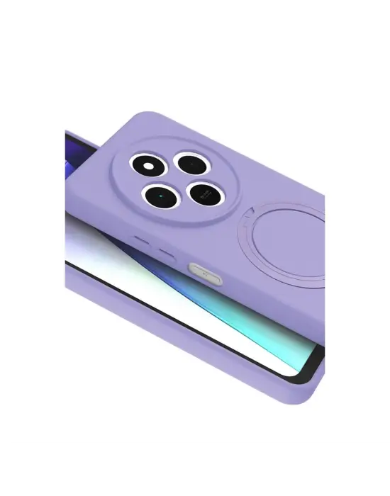 Xiaomi Redmi 14c Regal Magsafe Standlı Kapak - Lila