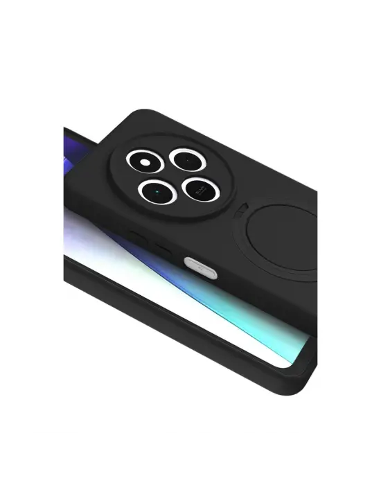 Xiaomi Redmi 14c Regal Magsafe Standlı Kapak - Siyah