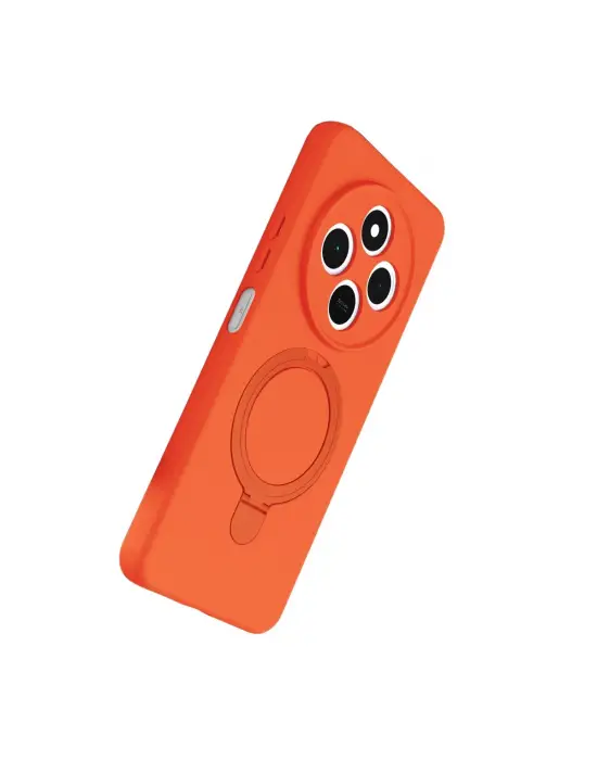 Xiaomi Redmi 14c Regal Magsafe Standlı Kapak - Turuncu
