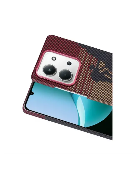 Xiaomi Redmi 15c 4g Vega Magsafe Kapak - Kırmızı