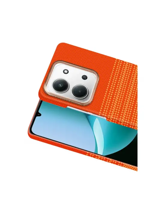 Xiaomi Redmi 15c 4g Vega Magsafe Kapak - Turuncu