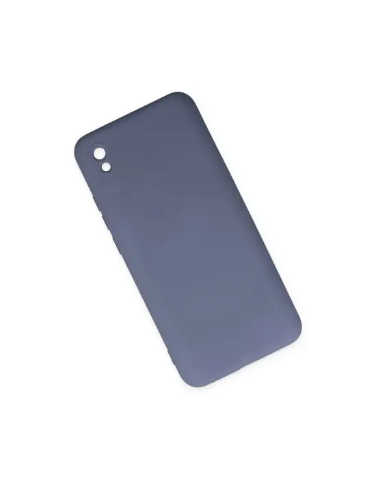 Xiaomi Redmi 9a Kılıf Nano İçi Kadife Silikon - Gri