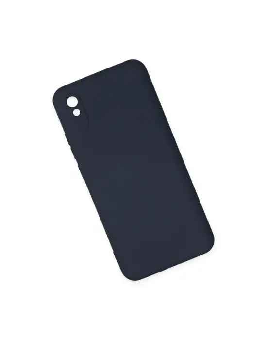 Xiaomi Redmi 9a Kılıf Nano İçi Kadife Silikon - Lacivert