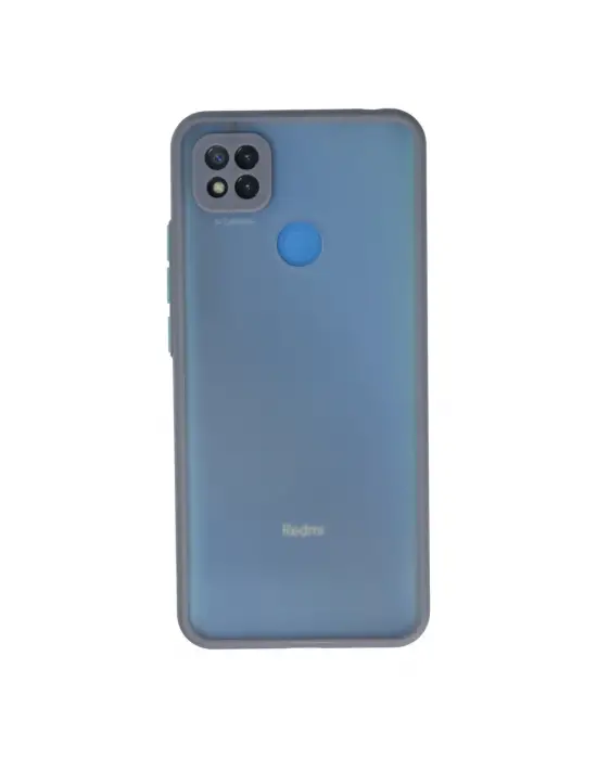 Xiaomi Redmi 9c Kılıf Montreal Silikon Kapak - Gri