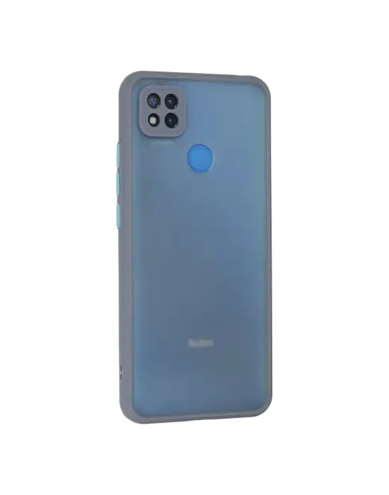 Xiaomi Redmi 9c Kılıf Montreal Silikon Kapak - Gri