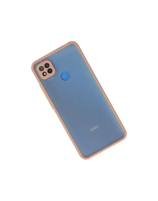 Xiaomi Redmi 9c Kılıf Montreal Silikon Kapak - Pembe