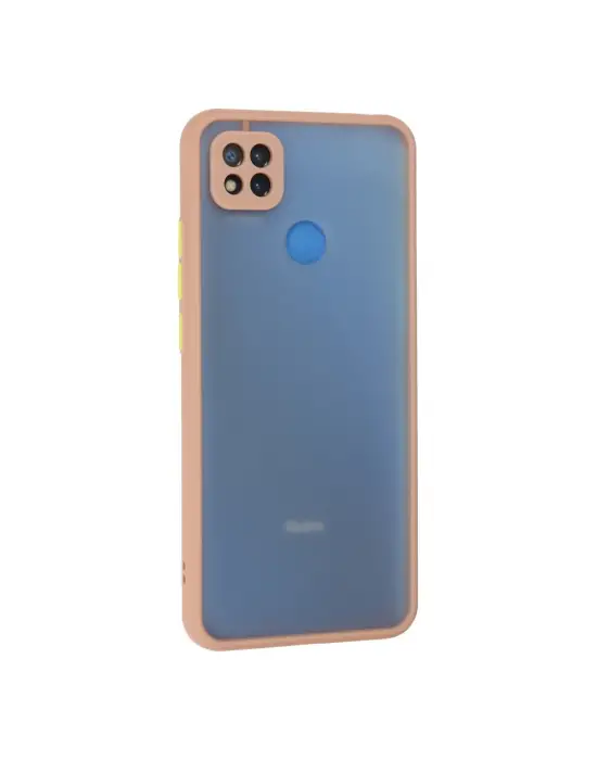 Xiaomi Redmi 9c Kılıf Montreal Silikon Kapak - Pembe