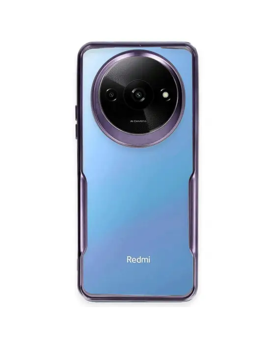 Xiaomi Redmi A3 4g Kılıf Boyi Silikon Kapak - Derin Mor