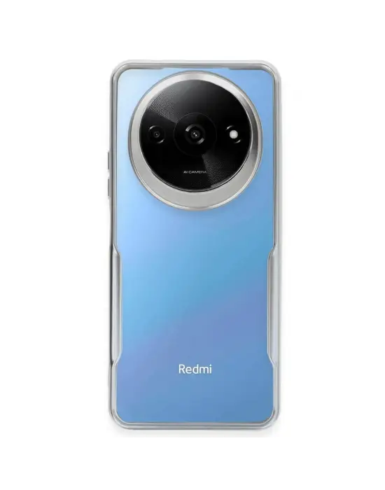 Xiaomi Redmi A3 4g Kılıf Boyi Silikon Kapak - Gümüş