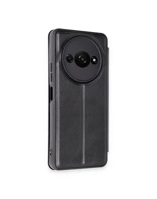 Xiaomi Redmi A3 4g Kılıf Flip Cover - Siyah