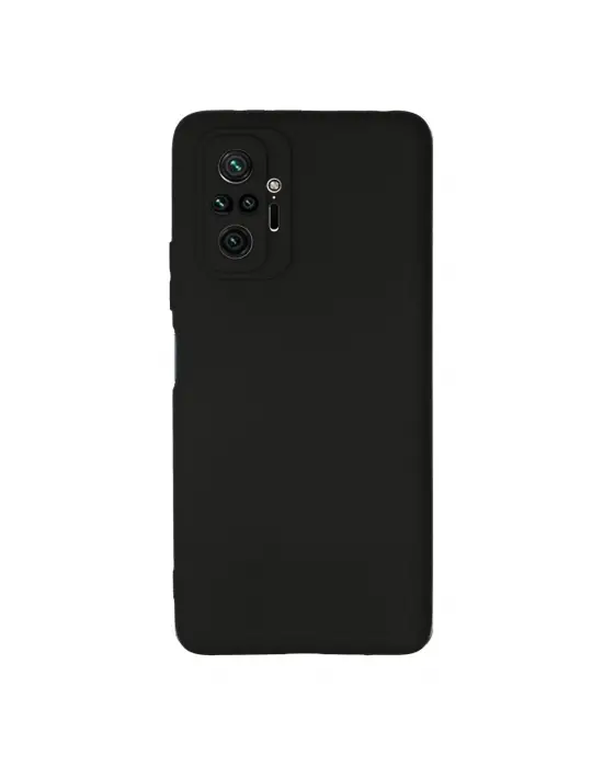 Xiaomi Redmi Note 10 Pro Kılıf First Silikon - Siyah