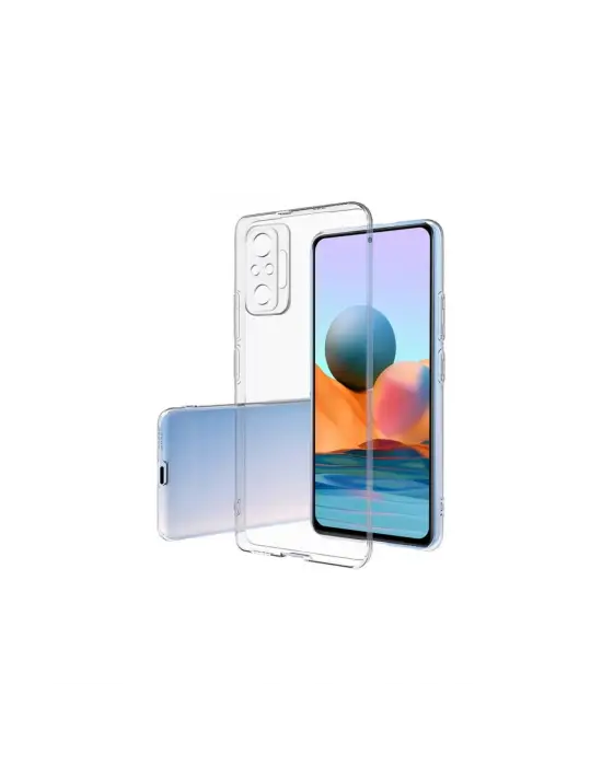 Xiaomi Redmi Note 10 Pro Kılıf Lüx Şeffaf Silikon
