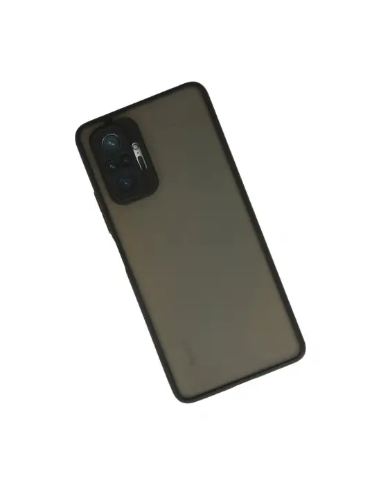 Xiaomi Redmi Note 10 Pro Kılıf Montreal Silikon Kapak - Siyah