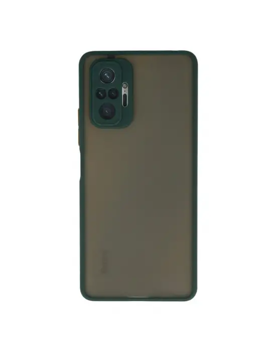 Xiaomi Redmi Note 10 Pro Kılıf Montreal Silikon Kapak - Yeşil