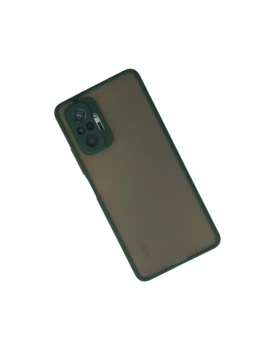 Xiaomi Redmi Note 10 Pro Kılıf Montreal Silikon Kapak - Yeşil
