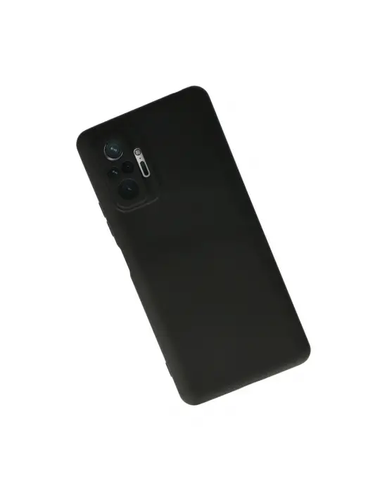 Xiaomi Redmi Note 10 Pro Kılıf Nano İçi Kadife Silikon - Siyah