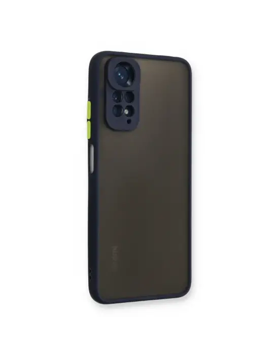 Xiaomi Redmi Note 11 Kılıf Montreal Silikon Kapak - Lacivert