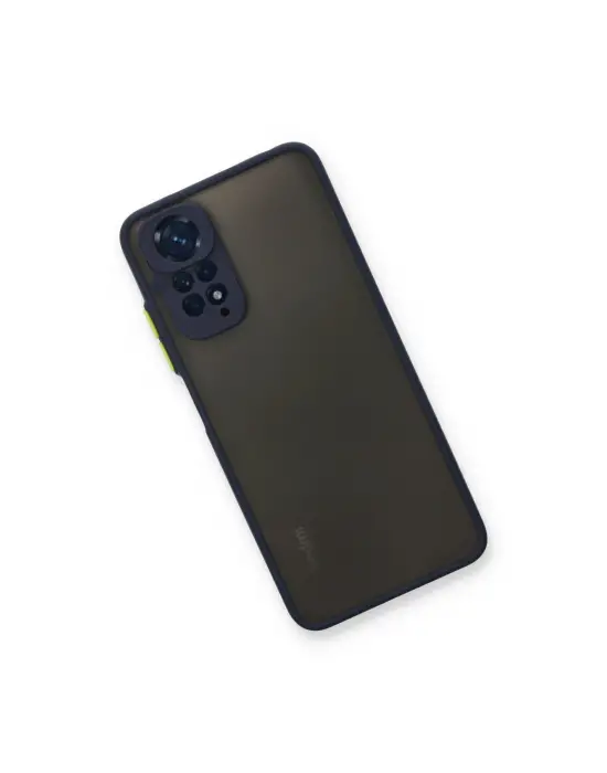 Xiaomi Redmi Note 11 Kılıf Montreal Silikon Kapak - Lacivert
