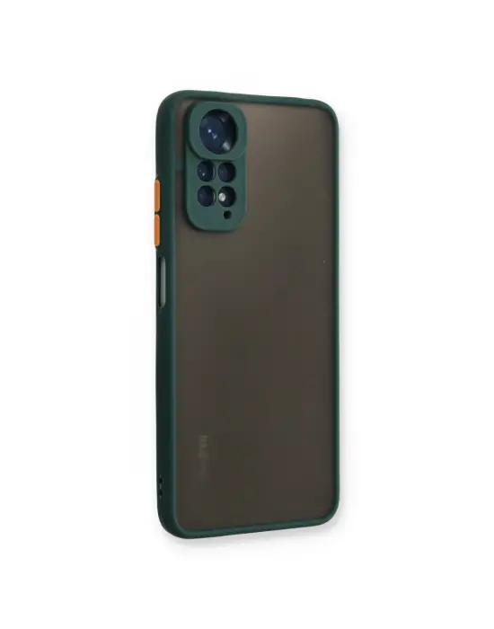 Xiaomi Redmi Note 11 Kılıf Montreal Silikon Kapak - Yeşil