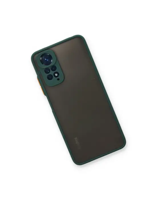 Xiaomi Redmi Note 11 Kılıf Montreal Silikon Kapak - Yeşil