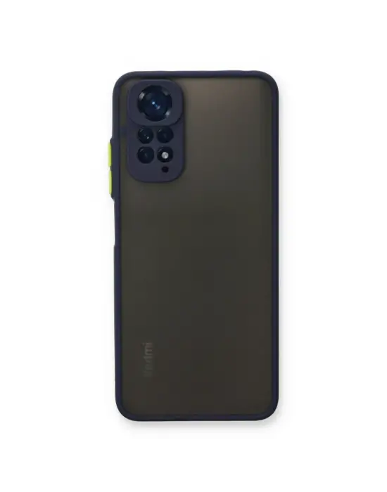 Xiaomi Redmi Note 11 Pro Kılıf Montreal Silikon Kapak - Lacivert
