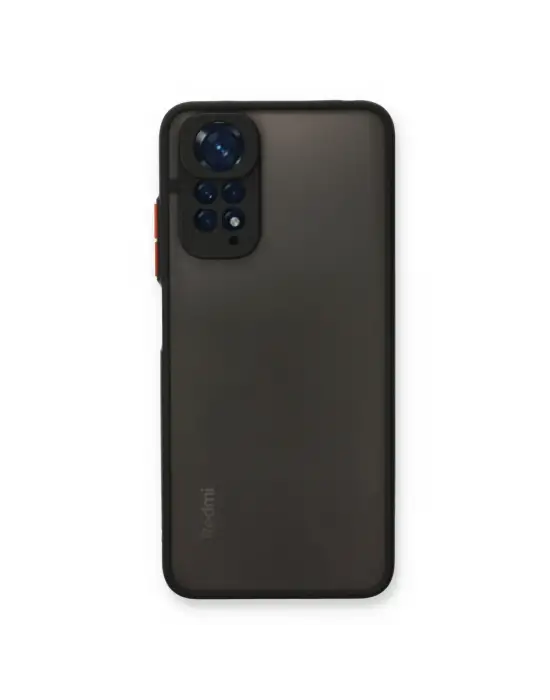 Xiaomi Redmi Note 11 Pro Kılıf Montreal Silikon Kapak - Siyah