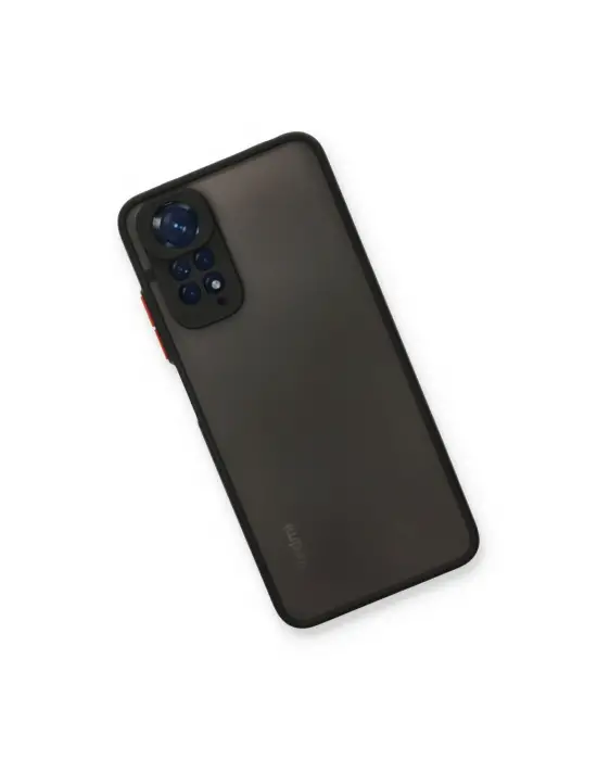 Xiaomi Redmi Note 11 Pro Kılıf Montreal Silikon Kapak - Siyah