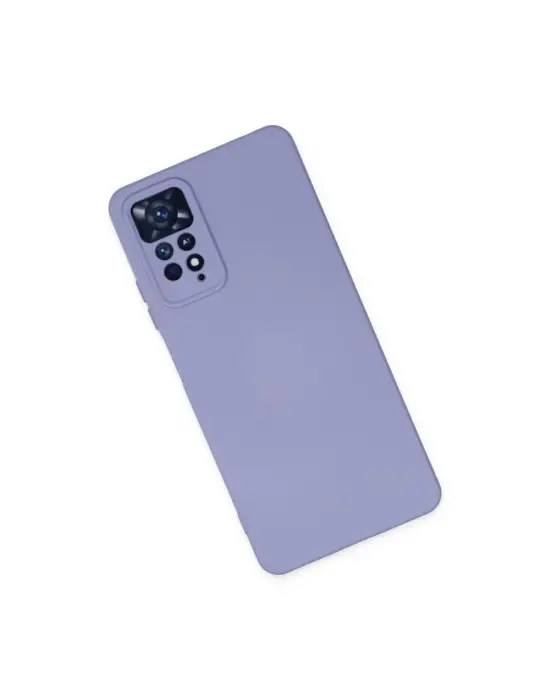 Xiaomi Redmi Note 11 Pro Kılıf Nano İçi Kadife Silikon - Lila