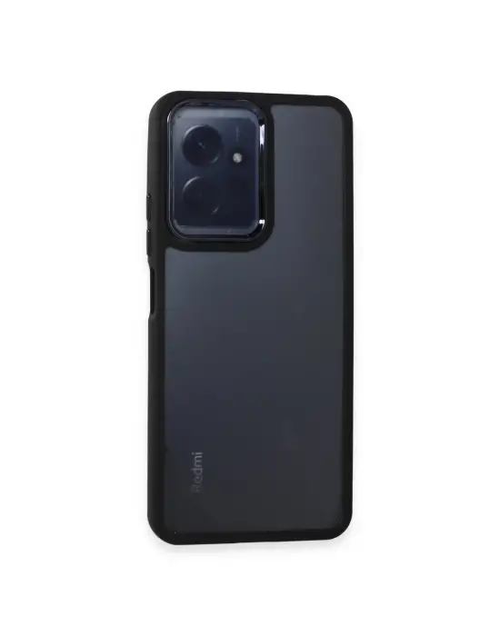 Xiaomi Redmi Note 12 4g Kılıf Dora Kapak - Siyah