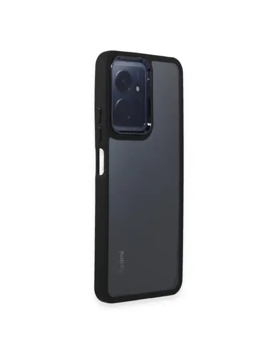 Xiaomi Redmi Note 12 4g Kılıf Dora Kapak - Siyah