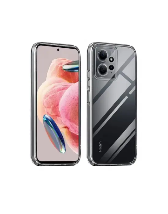 Xiaomi Redmi Note 12 4g Kılıf Lüx Şeffaf Silikon