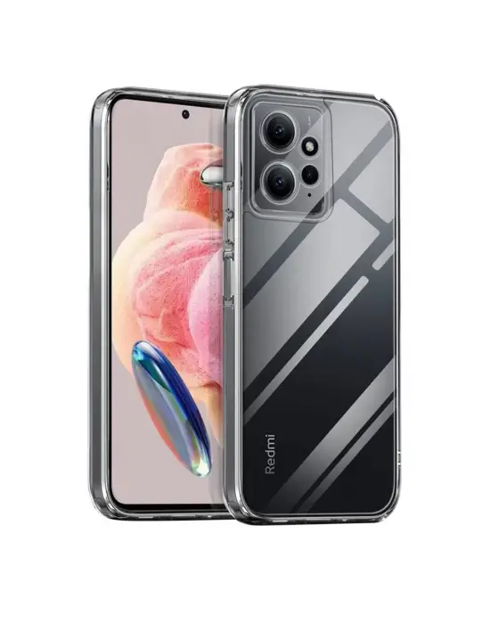 Xiaomi Redmi Note 12 4g Kılıf Lüx Şeffaf Silikon