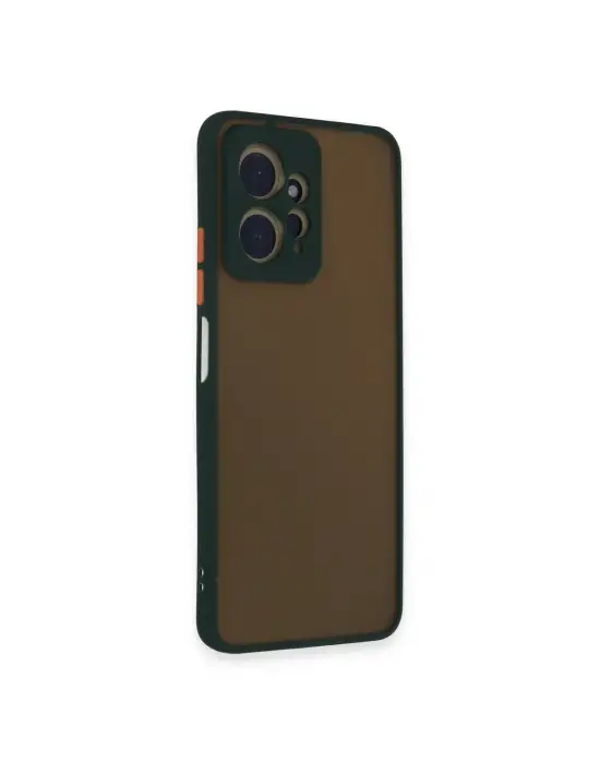 Xiaomi Redmi Note 12 4g Kılıf Montreal Silikon Kapak - Yeşil