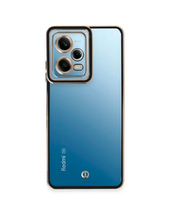 Xiaomi Redmi Note 12 5g Kılıf Liva Lens Silikon - Siyah