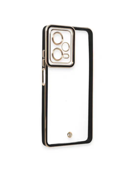 Xiaomi Redmi Note 12 5g Kılıf Liva Lens Silikon - Siyah
