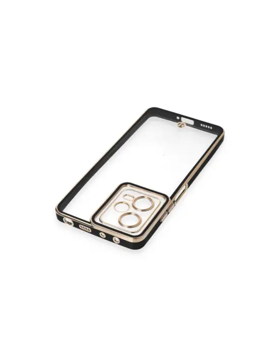 Xiaomi Redmi Note 12 5g Kılıf Liva Lens Silikon - Siyah