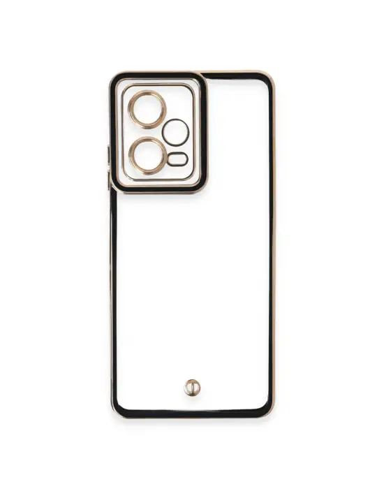 Xiaomi Redmi Note 12 5g Kılıf Liva Lens Silikon - Siyah