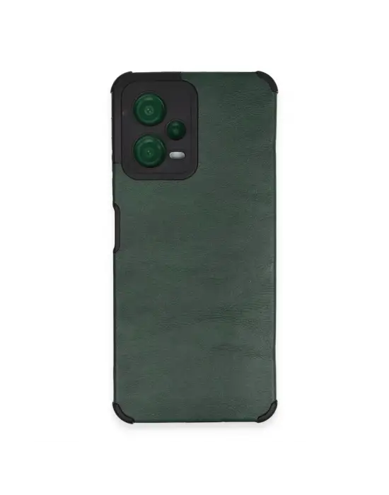 Xiaomi Redmi Note 12 5g Kılıf Loop Deri Silikon - Yeşil