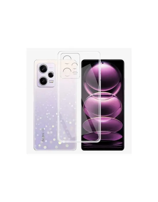Xiaomi Redmi Note 12 5g Kılıf Lüx Şeffaf Silikon