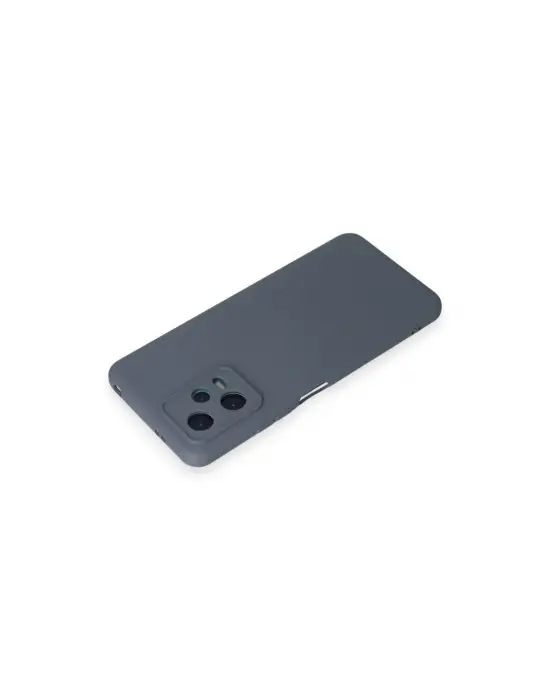 Xiaomi Redmi Note 12 5g Kılıf Nano İçi Kadife Silikon - Gri