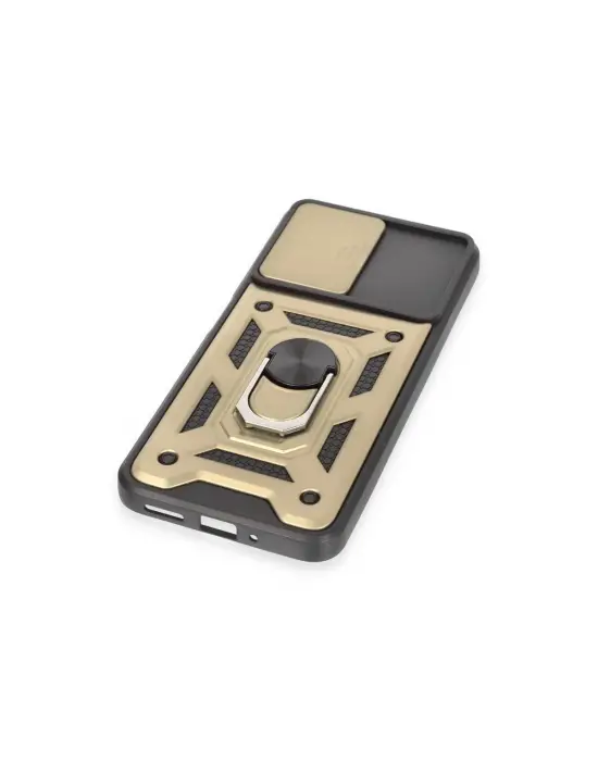 Xiaomi Redmi Note 12 5g Kılıf Pars Lens Yüzüklü Silikon - Gold