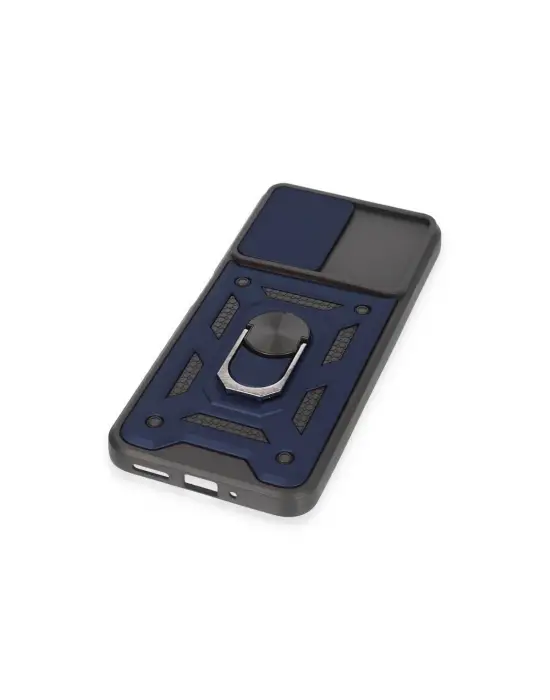 Xiaomi Redmi Note 12 5g Kılıf Pars Lens Yüzüklü Silikon - Lacivert